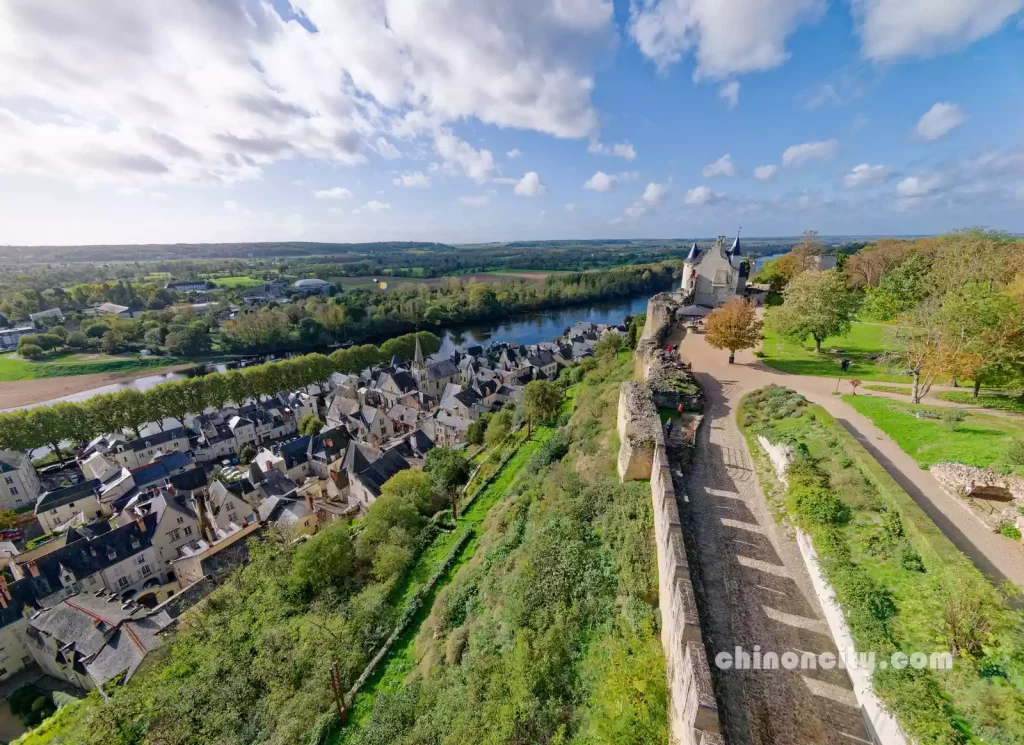 City of Chinon, Loire Valley
